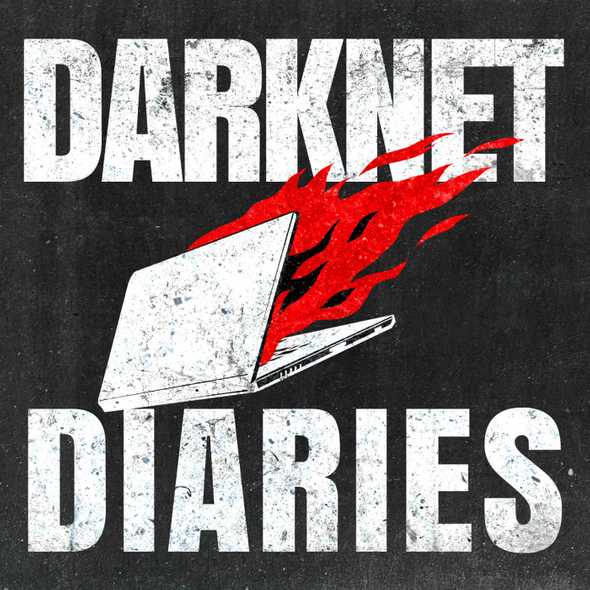 Darknet Diaries podcast logo